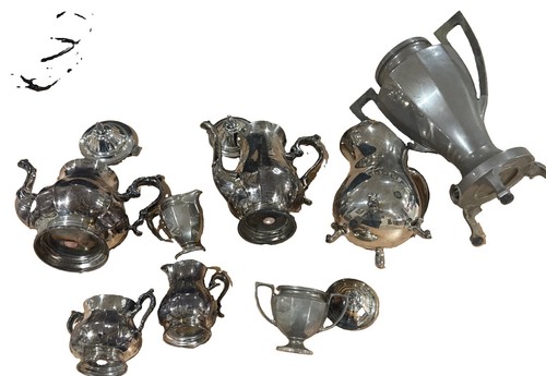 Vintage silverplate serving - silverplate,