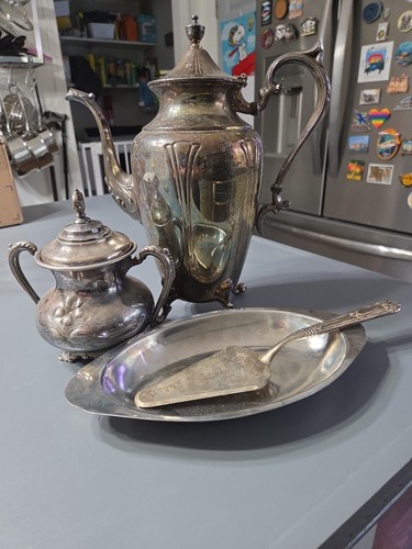 Vintage silverplate ornate - vintage,
